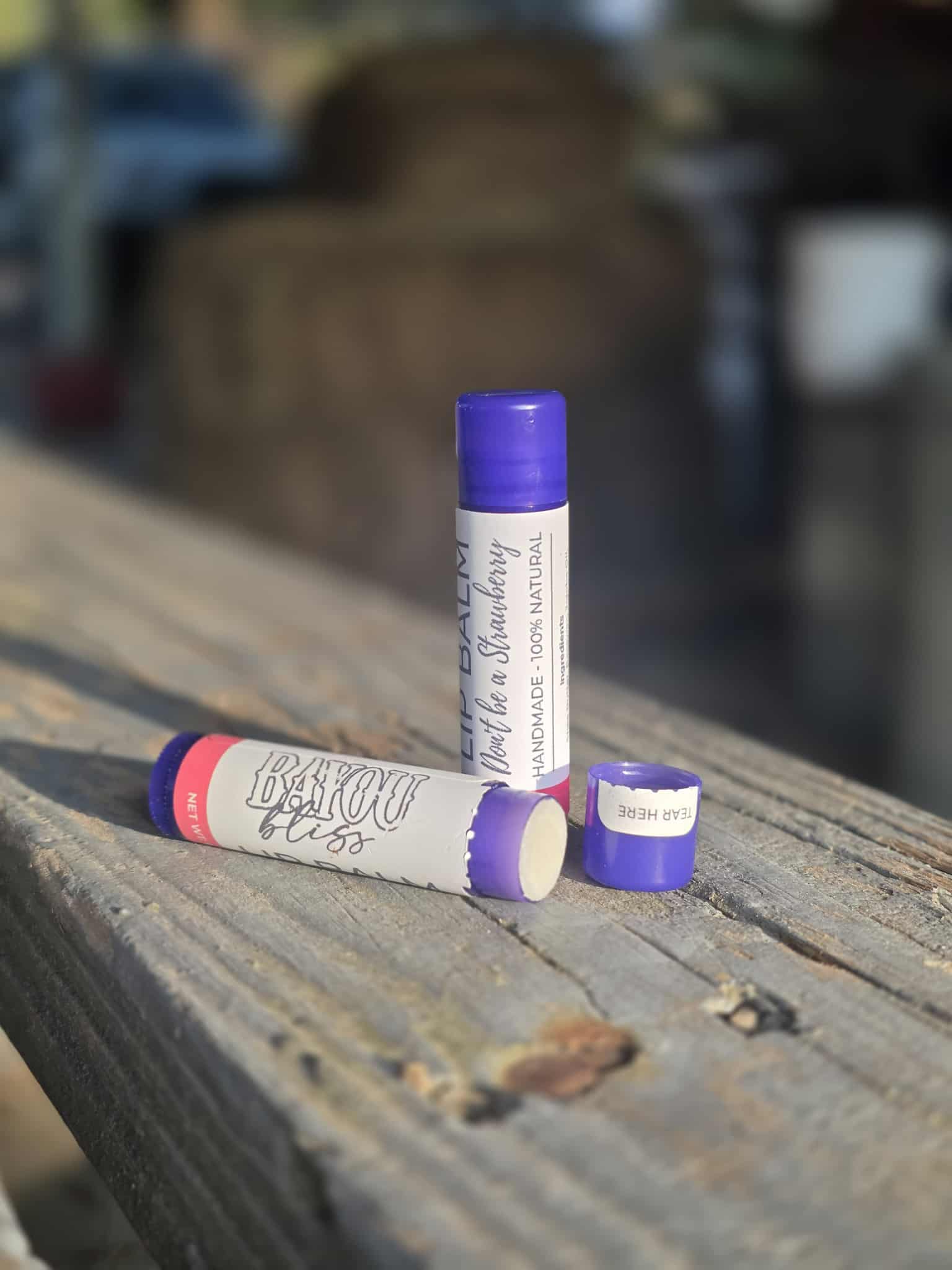 Natural Shea and Beeswax Butter Lip Balm